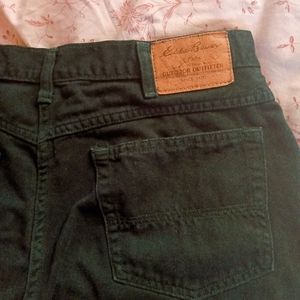 Vtg Eddie Bauer Forest Green Shorts